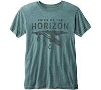 Bring Me the Horizon - T-Shirt # L Blue,Green Unisex # Wound