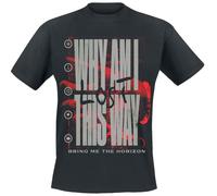 Bring Me The Horizon Why Am I This Way Hombre Camiseta Negro XL 100% algodón Vorne Bedruckt Regular