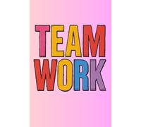 Bring motivation and collaboration into your daily routine with this Team Work notebook. Featuring the inspiring quote “Alone we can do so little, ... | Ideal for Notes, To-Do Lists, and More |