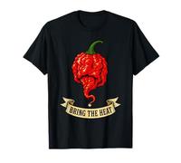Bring The Heat Hot Pepper Chilihead Amante de la Comida Camiseta