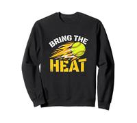 Bring The Heat - Jarra de Cuerda de Lanzamiento rápido para sóftbol Sudadera