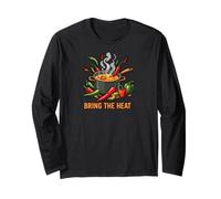 Bring The Heat Spicy Chili Pepper Cooking Foodie Manga Larga