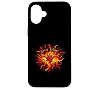 Bring The Heat Spicy Chili Pepper Flame Hot Food Lover Carcasa para iPhone 16 Plus