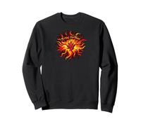 Bring The Heat Spicy Chili Pepper Flame Hot Food Lover Sudadera