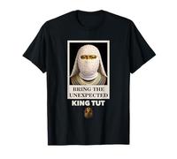 Bring The Unexpected Egyptian Pharaoh King Tut Face Graphic Camiseta