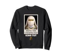 Bring The Unexpected Egyptian Pharaoh King Tut Face Graphic Sudadera