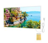 Bringer Imagen calefacción por infrarrojos con marco - calefacción de imagen - 120 x 60 x 1,8 cm - Portofino, Italia