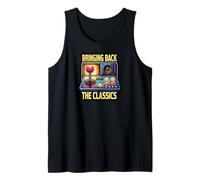 Bringing Back The Classics Retro Arcade Gamer Camiseta sin Mangas