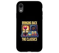 Bringing Back The Classics Retro Arcade Gamer Carcasa para iPhone XR