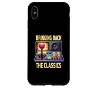 Bringing Back The Classics Retro Arcade Gamer Carcasa para iPhone XS MAX