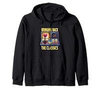 Bringing Back The Classics Retro Arcade Gamer Sudadera con Capucha