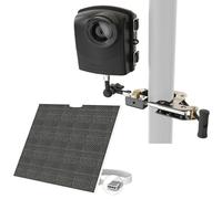 Brinno BCC2000 Plus + ASP1000-P Kit de cámara de construcción y panel solar | Incluye cámara Full HD TLC2000 Time Lapse, extensión de 9,8 m para ordenador portátil y tablet
