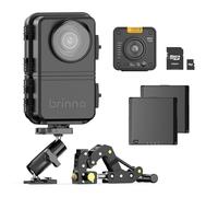 Brinno BCC5000 - Paquete de cámara de lapso de tiempo WiFi 4K, sensor de imagen avanzado, HDR, carcasa IP65, aplicación móvil, 6 meses de duración de la batería con ranuras extendidas, Bluetooth