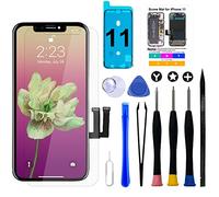 Brinonac Pantalla para iPhone 11, 6,1" LCD, Pantalla Táctil 3D,Juego de Ensamblaje de Digitalizador con Herramientas de Reparación,Adhesivo y Vidrio Templado para 2111/A2223/A2221