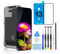Brinonac Pantalla para iPhone 13, 6,1" Pantalla LCD Retina Full HD Pantalla Reemplazo Kit Táctil Digitalizador Ensamblaje Conjunto