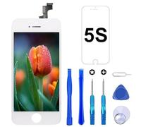 Brinonac Pantalla para iPhone 5s/SE 2016 4.0" Pantalla Táctil LCD con Kit de Reparación (Blanco)