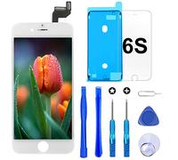 Brinonac Pantalla para iPhone 6s, 4.7" Táctil LCD de Repuesto Ensamblaje de Marco Digitalizador con Herramienta de reparación y Protector de Pantalla (Blanco)