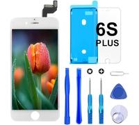 Brinonac Pantalla para iPhone 6s Plus, 5.5" Táctil LCD de Repuesto Ensamblaje de Marco Digitalizador con Herramienta de reparación y Protector de Pantalla (Blanco)