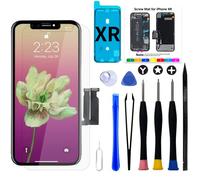 Brinonac Pantalla para iPhone XR Display, 6,1" LCD Pantalla Táctil 3D, Juego de Ensamblaje de Digitalizador con Herramientas de Reparación, Adhesivo y Vidrio Templado