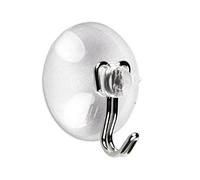 Brinox B50800H - Ventosa Gancho Acero, 3 x 3 x 1,9 cm, Color Transparente