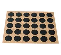 Brinox B77900N - Embellecedor cubre-tornillos adhesivo, color negro
