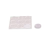 Brinox B78050H - Gotas protectoras adhesivas (Diámetro 17 mm x 3 mm) color transparente