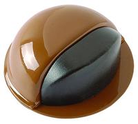 Brinox B90040M - Tope Acero para Puertas Adhesivo, 2,2 x 4,9 x 4,9 cm, Color marrón