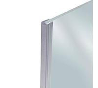 Brinox Ducha de Vidrio Claro 8-10MM Transparente, Moderno, 2M, B603355