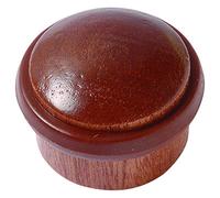 Brinox Tope Madera Cilíndrico con Tornillo Invisible, Sapeli, 2.9 x 3.5 x 3.5 cm