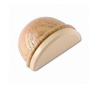 Brinox B90080Y - Tope madera luxe adhesivo, 2,5 x 4,8 x 3,7 cm, color roble