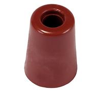 Brinox Tope Puerta Grande con Tornillo, Marrón, 5x3.7x3.7 cm