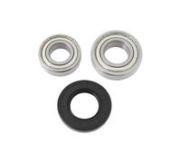 Briny River 1 Juego de Cojinetes para Lavadora 6206ZZ 6205ZZ Cojinete de Tambor con Sello de Eje de 35 X 62 X 10 Compatible con Bosch Compatible con Siemens