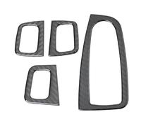 Briny River 1 juego de marco regulador de ventana de coche de fibra de carbono compatible con Mercedes Clase C W205 GLC X253 2014-2021