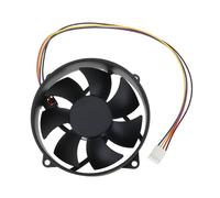 Briny River 1 ventilador de refrigeración sin escobillas de 4 pines para caja de computadora, 90 x 90 x 25 mm, 12 V/0,35 A DF0922512SEHN