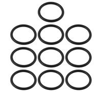 Briny River 10 Anillos de Sellado para Auriculares Internos Compatible con Shure SE846 AONIC 5 (Solo Junta Negra de Repuesto)