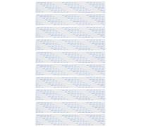 Briny River 10 Cables Planos FFC/FPC de 50 Pines con Paso de 0,5 Mm para LCD Impresoras 3D Cámaras DVD TV Portátiles Y Audio 15 Cm