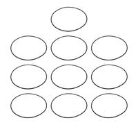 Briny River 10 Juntas para Caja de Papel Higiénico de Autocaravana 16731 Compatible con Thetford C2 C3 Modelo de Inodoro.