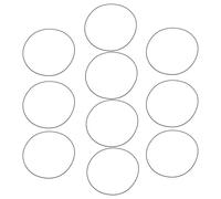 Briny River 10 Juntas Tóricas de Sellado de Caucho de Nitrilo Resistentes Al Frío NBR70 Aptas para Equipos Hidráulicos de Procesamiento de Metales