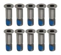 Briny River 10 Pcs Tornillos M5×15.8 para Poleas de Cambio de Bicicleta Tornillos Guía para Ruedas