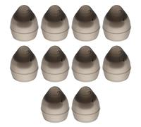 Briny River 10 Piezas Tapones de Silicona para Audífonos Compatible con Marvel Compatible con Phonak Paradise RIC 8,3 X 7,1 Mm Talla S