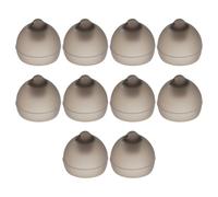 Briny River 10 Tapones de Silicona para Audífonos Compatible con Marvel Compatible con Phonak Paradise RIC 10,4 X 11,5 Mm Tamaño L