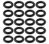 Briny River 100 juntas tóricas EPDM juntas de goma métricas para conexión de tubería de boquilla de filtro, 14 x 8 x 3 mm, color negro