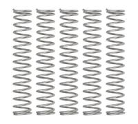 Briny River 100pcs Resortes de Compresión de Acero Inoxidable de 20x3,7mm Diámetro Del Alambre de 0,4 Mm para Electrodomésticos Motores Automóviles
