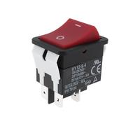 Briny River 1x Interruptor Basculante para Compresor de Aire de 4 Pines N043321 HY12-9-4 20 A 125/250 V Compatible con DeWalt.