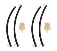 Briny River 2 juegos de filtros de combustible para cortacésped de 6 mm x 26 x 60 mm, compatible con Briggs&Stratton