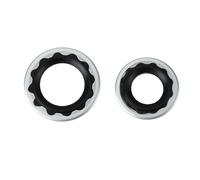 Briny River 2 Juntas de Compresor de Aire Acondicionado para Coche 24436644 24436646 Compatible con Vauxhall Astra H/G Corsa C/D Zafira Insignia