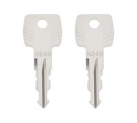 Briny River 2 Llaves para Portaequipajes Traseros N249 Compatible con Thule