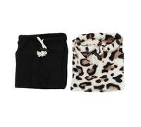 Briny River 2 Piezas Chaqueta Tipo Suéter con Diseño de Dragón Barbudo Y Lagarto Color Leopardo Y Negro