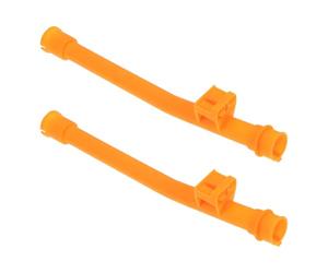 Briny River 2 Piezas de Embudo para Varilla de Nivel de Aceite Guía de Varilla de Nivel Pieza de Repuesto 06B 103 663 B Compatible con Audi A4 Compatible con Seat Compatible con Skoda