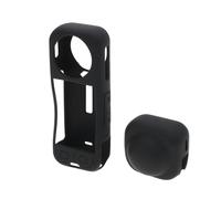 Briny River 2 tapas de lente de cámara y funda protectora compatibles con Insta360 X5